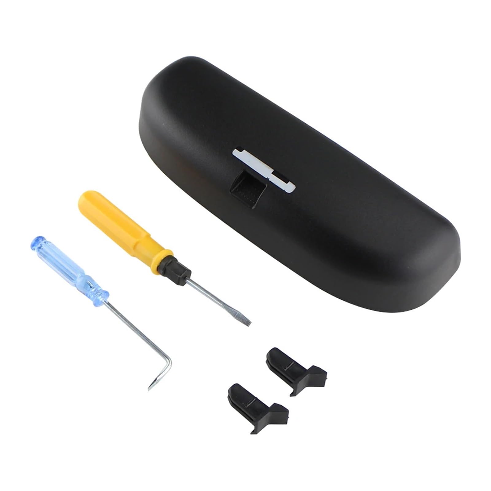 Brillenhalter FüR Auto Auto Brillenetui Sonnenbrille Aufbewahrungsbox Halter Organizer Zubehör(Black)