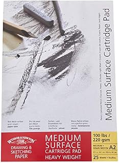 Winsor & Newton A2 Smooth Surface Cartridge Heavyweight Gummed Pad