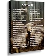 Salmo 91 En Español Para Pared Cuadros Cristianos Para Pared En Español, Psalm 91 Wall Art, Chris...