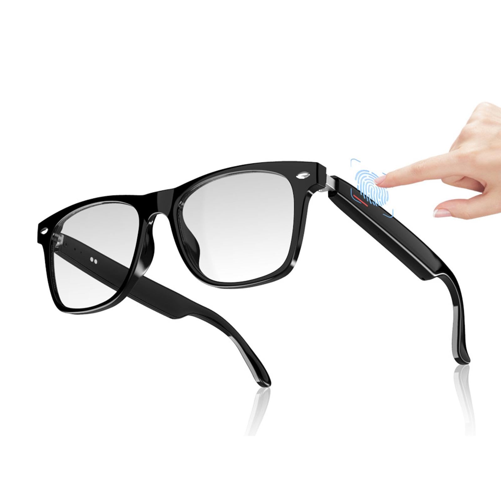 Gafas de audio inteligentes, gafas inteligentes para mujer | Gafas inteligentes de entretenimiento interior | Gafas de entretenimiento de interior inalámbricas para hombres y mujeres, responden