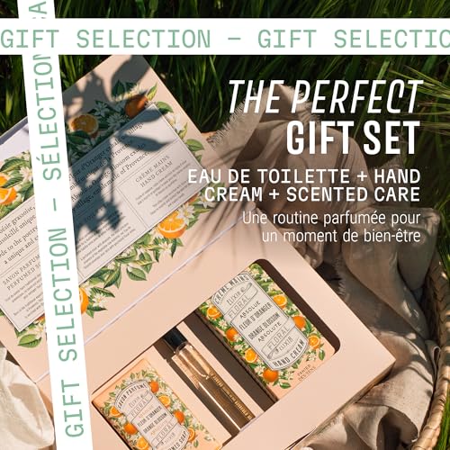 Image of Panier des Sens Orange Blossom Perfume, Hand Cream & Soap Gift Set