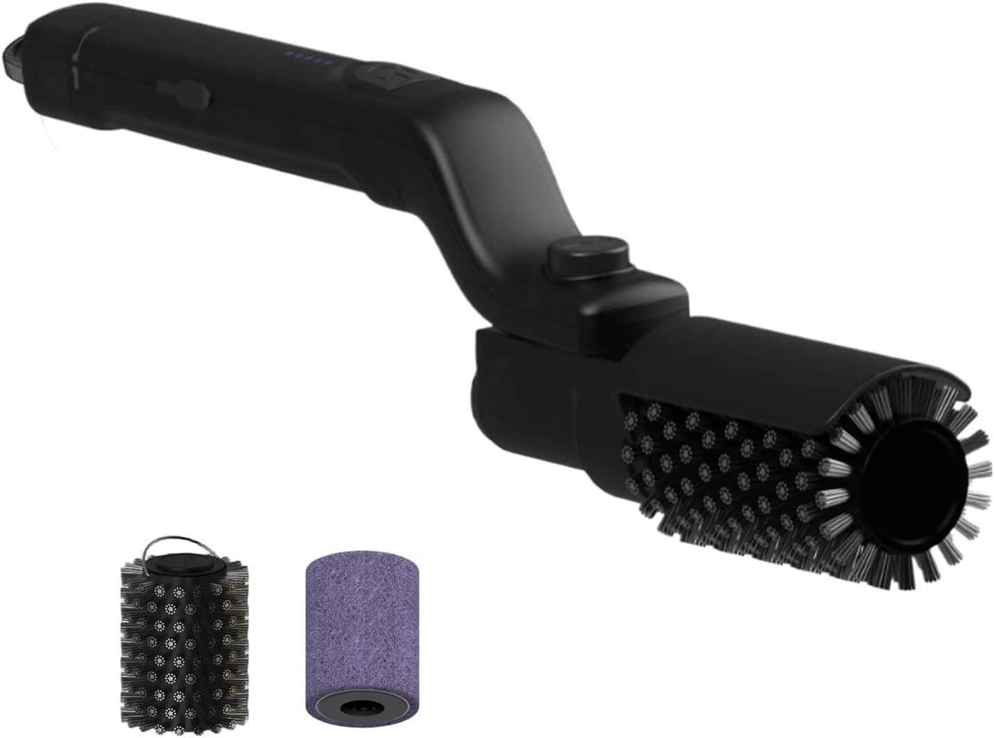 Electric Grill Cleaner - 3-Speed Rotary | Adjustable Barbecue Brush for Easy Grill Cleaning, Ideal for Backyard, Lawn, Deck, RV, Camping, Adults, Elderly, and Professional Chefs