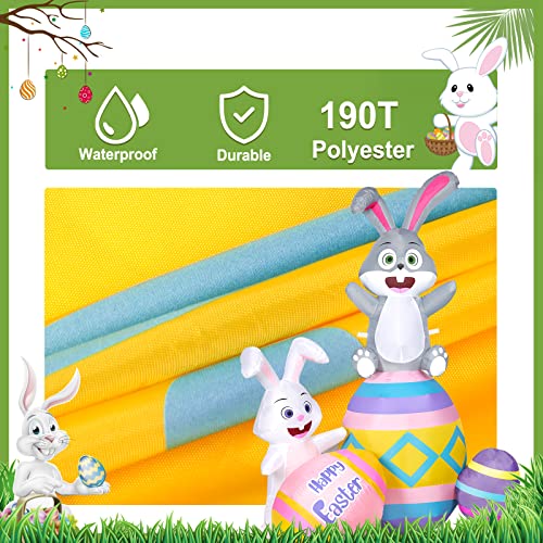 Decorlife Paint Party Supplies Serves 16 And Inflatable Easter Bunny And Colorful Eggs #TOP5