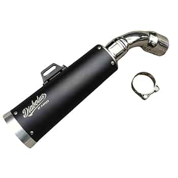 Diablo ブラックマフラー 本体 Amazon | Diabolus ～2022年までのレブル対応 ホンダレブル250用