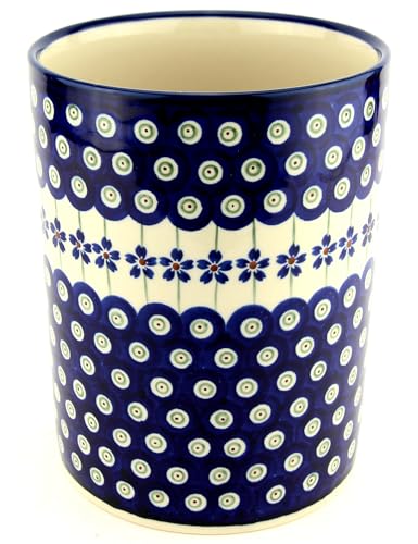 Polish Pottery Kitchen Utensil Holder for Countertop 7
