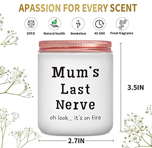 Mothers Day Gifts for Mum from Daughter Son, Funny Mum Candle, Mum Gift for Birthday Mother's Day Christmas, Presents for Mum Mummy Mother Step Mum - Image 5