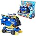 LA PAT' PATROUILLE - VÉHICULE RISE & RESCUE CHASE - Véhicule de Police Transformable Avec 2 Figurines À Collectionner Et Accessoires Pat' Patrouille - Paw Patrol - 6063637 - Jouet Enfant 3 Ans et +