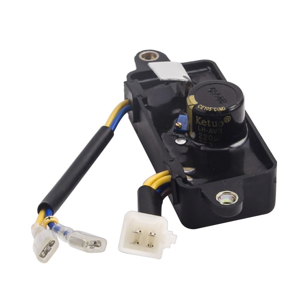 RCGKNNMUZ TT08-4C 2KW 3KW AVR Gasoline Generator Voltage Regulator 220V Stabilizer Control Board Genset Accessories Parts(Common 3kw)