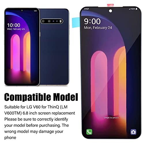 Rankomu Skärmbyte LG V60 ThinQ 15 cm - Digitizer Glaspanel