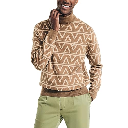 Nautica Men's Sustainably Crafted Turtleneck Sweater