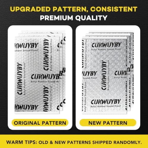 CUKWUYBY 80mil 3-Layer Butyl Mat