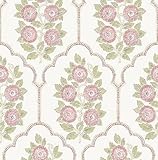 NuWallpaper x Society Social Floral Bazaar Rose Water Peel and Stick Wallpaper, SSS6314