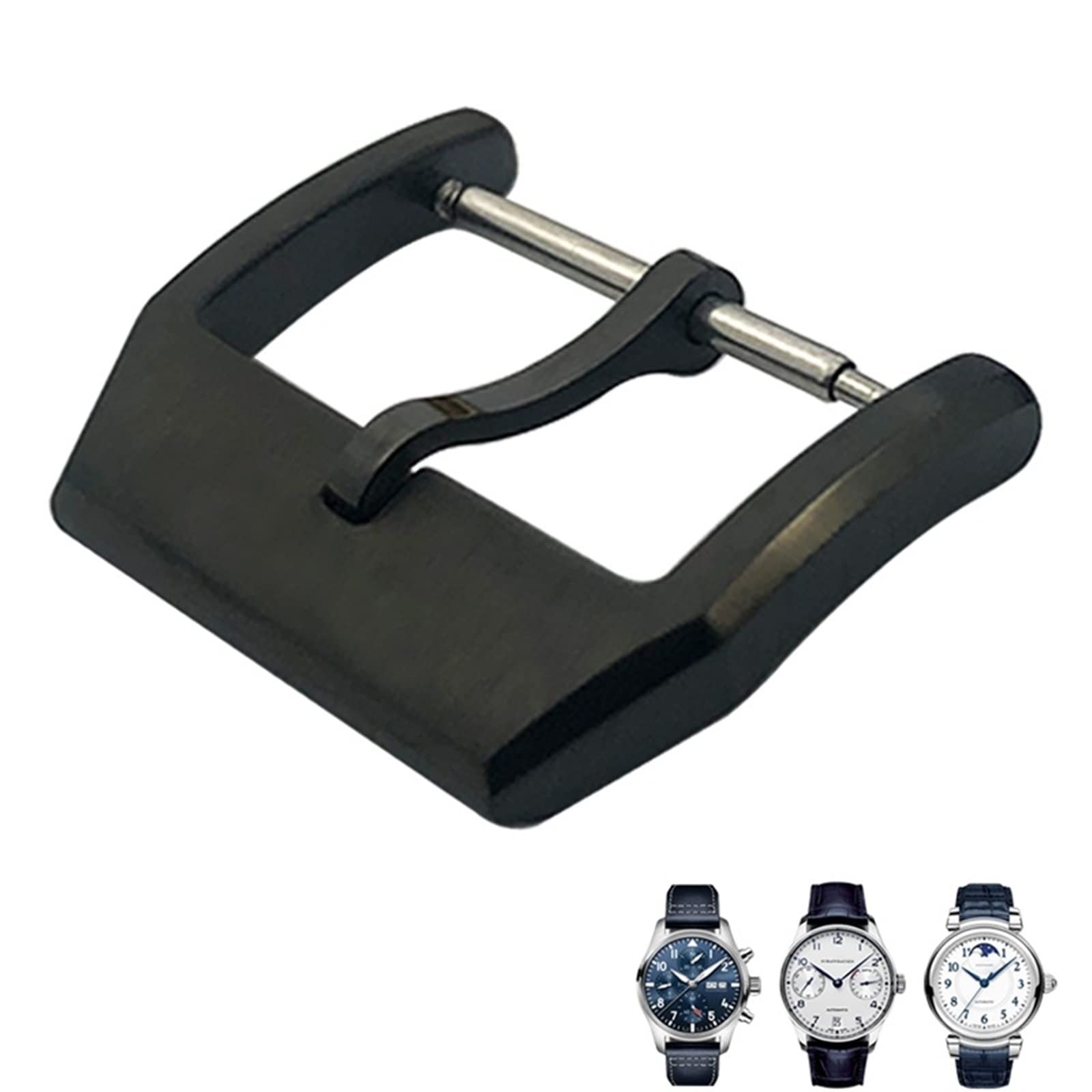 【値下げ】IWC 純正　ポルトギーゼ 黒/ブラック ベルト 20mm 18mm Amazon.com: AEMALL 18mm 20mm 316L Stainless Steel Deployment