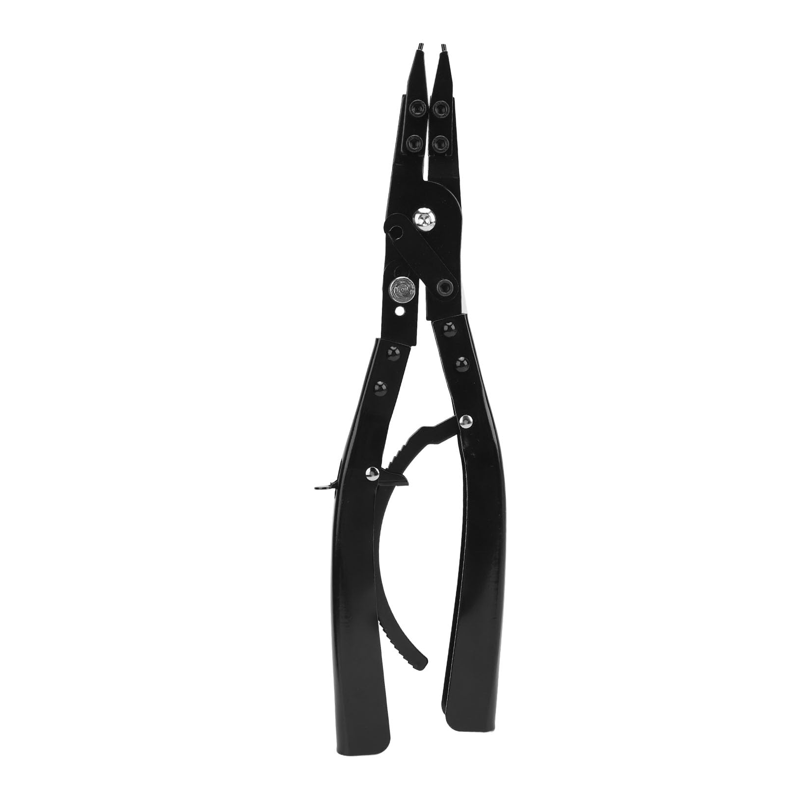 Set di Pinze per Anelli Elastici da 16 Pollici con Punte da 180° e 90° per la Riparazione di Veicoli - Strumento Versatile la Rimozione degli Anelli Elastici