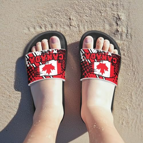 Image of Slides for Boys Girls Quick Drying Kids Slides Sandals Non-Slip