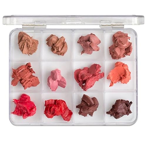 Vueset Viking Jack, Empty Makeup Palette Case made for Depotting Makeup/Creams into a Transparent Container, 12 Sections - Thumbnail 2
