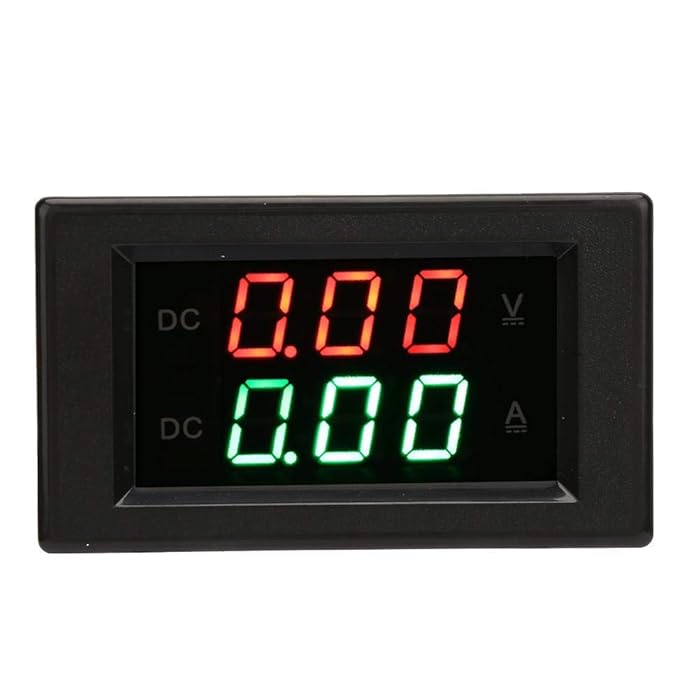 Buy Ampere Meter, YB4835VA DC0100V 20A Dual Display Integrated Voltage