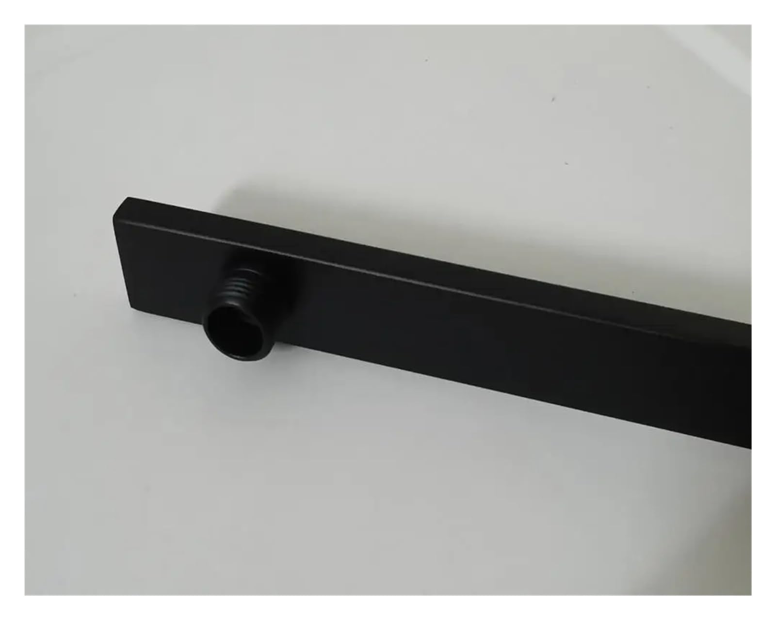 Cabezal de Ducha de Pared con Brazo de Ducha y Grifo para Fregadero de Cocina, de latón Cromado y Cuadrado