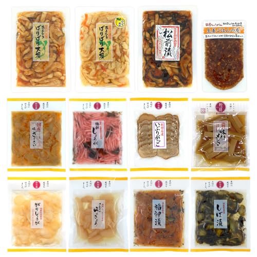 マルアイ食品 バラエティ漬物12種セット 無添加