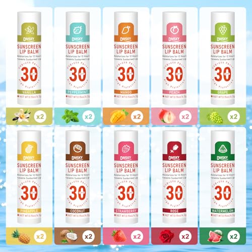 DMSKY SPF 30 Sunscreen Lip Balm - Broad Spectrum Protection