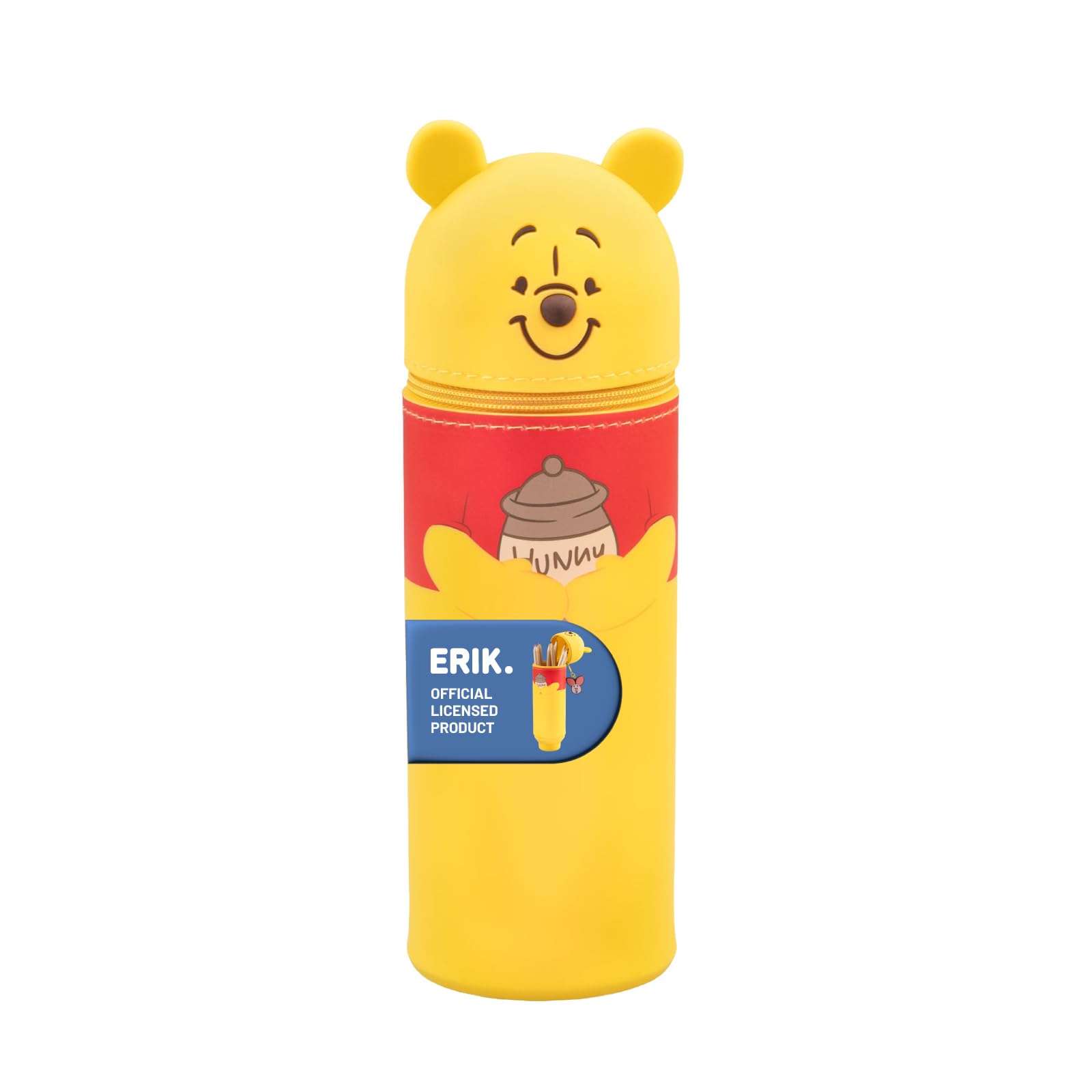 Grupo Erik School Pencil Case - Disney Winnie The Pooh Gifts | Expandable Pencil Cases, Back to School Supplies, Office Stationery Supplies | Disney Stationery Gifts