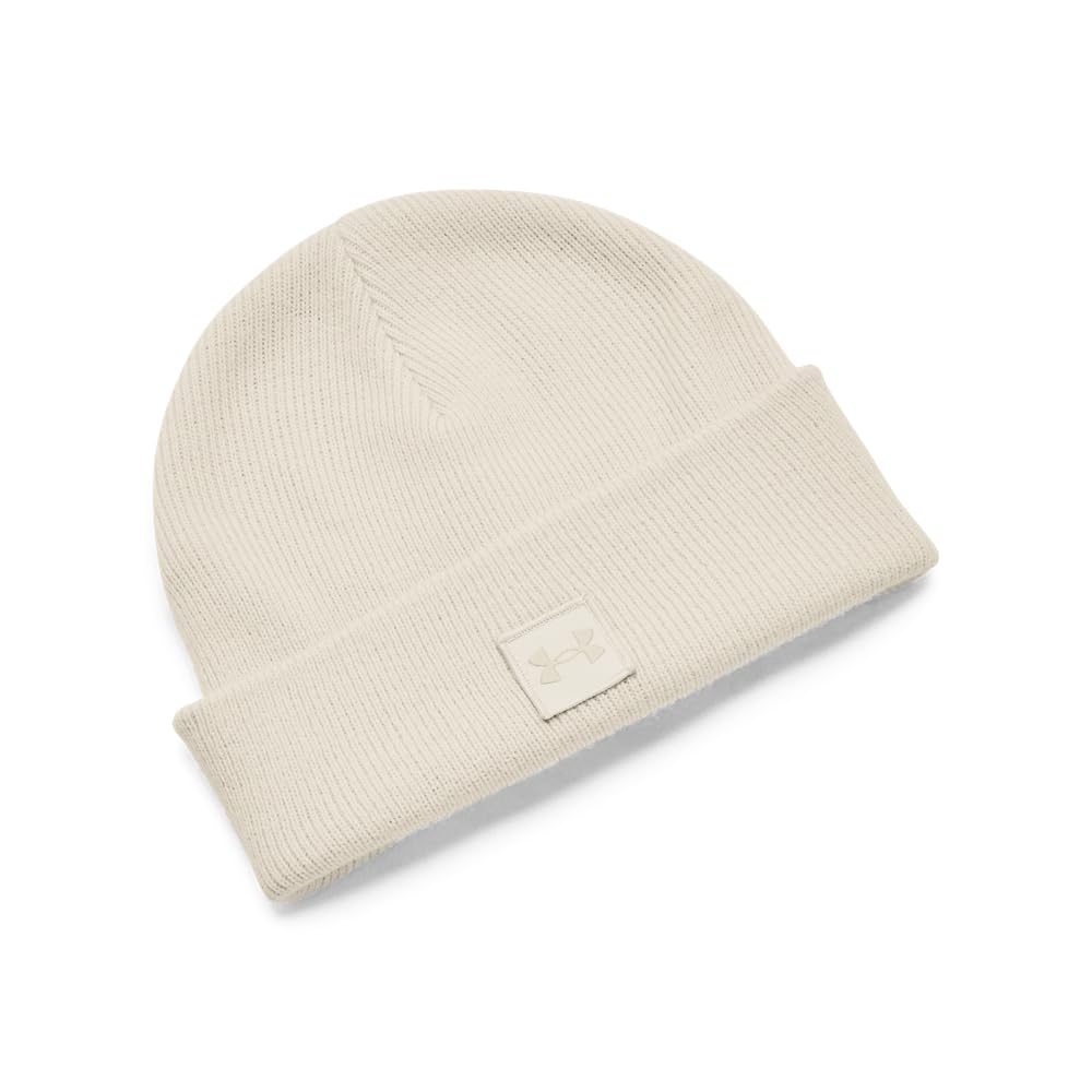 Under Armour Unisex Halftime Shallow Cuff Beanie Summit White Mens