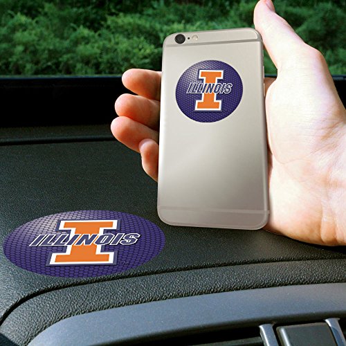 Get A Grip 11227 University of Illinois Fighting Illini Polymer Anti-Slip Phone Grip