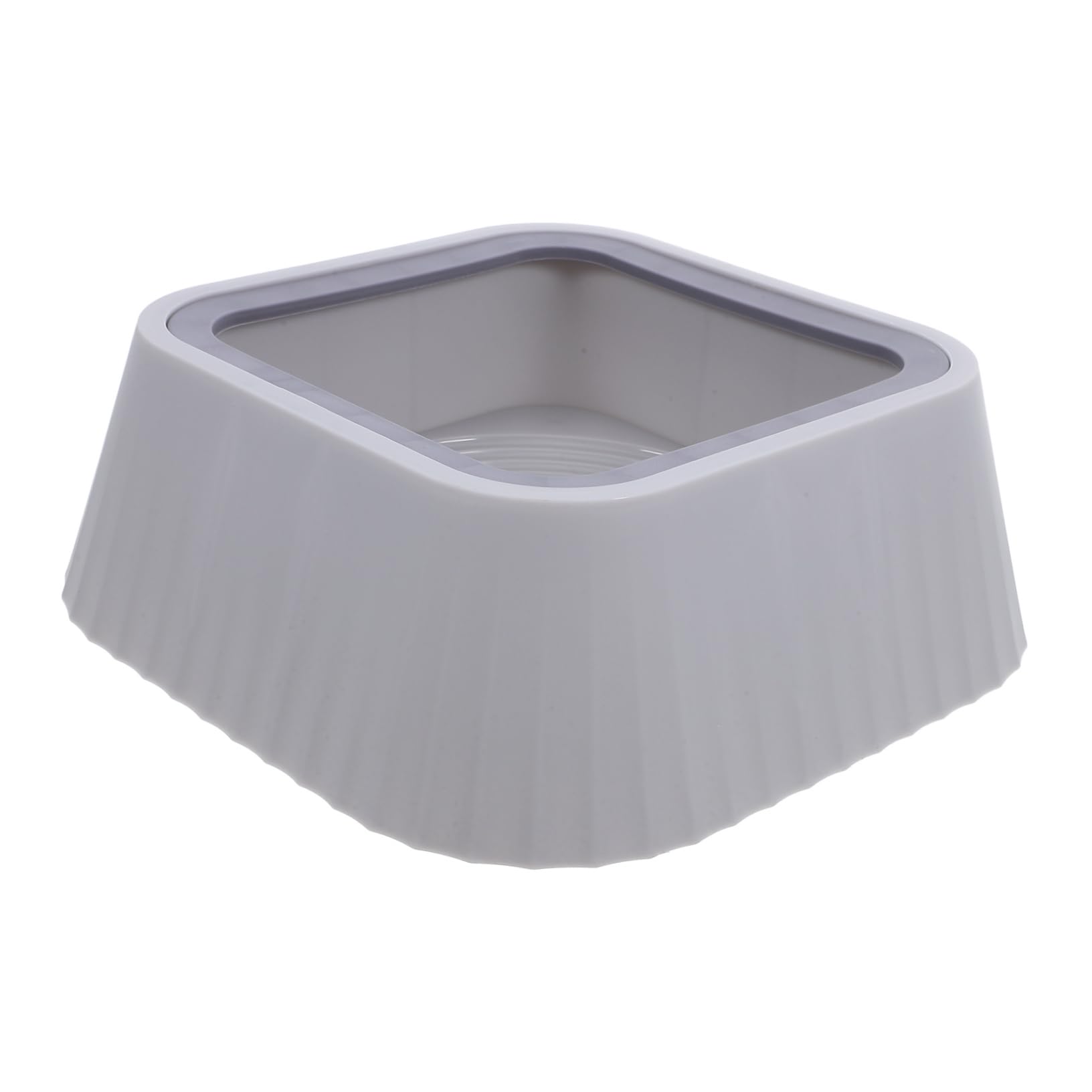 POPETPOP Floating Tip Pet Water Bowl for Cats and Dogs Cat Feeder with Innovative Design Keeps Pets Dry and Floors