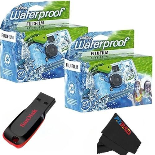 Fujifilm QuickSnap Waterproof 35mm Single Use Camera...