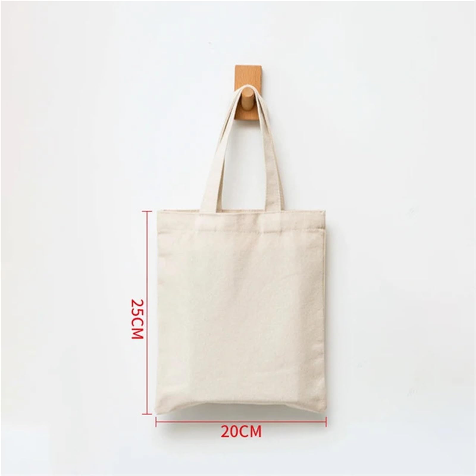 5 Borse for la Spesa in Tela di Grande capacità, Pieghevoli, in Cotone, Borsa a Tracolla Riutilizzabile Fai da Te, Borsa for la Spesa, Beige