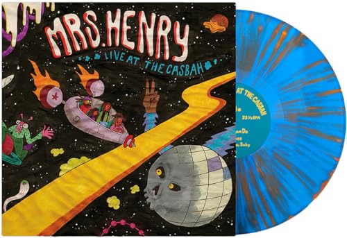 Album Art for Live at the Casbah - Blue/Orange Splatter by Mrs. Henry