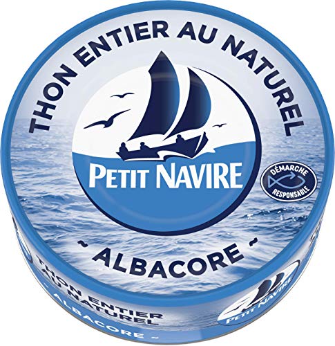 Thon À Albacore Naturel Petit Navire La Boite De 185 G Net Égoutté - vue 2