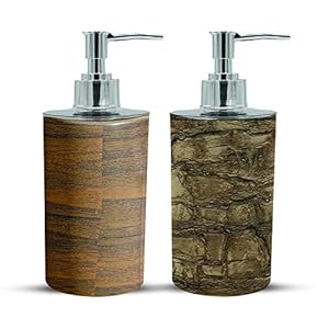 Soap Dispenser Plastic Bottle Set with Pump