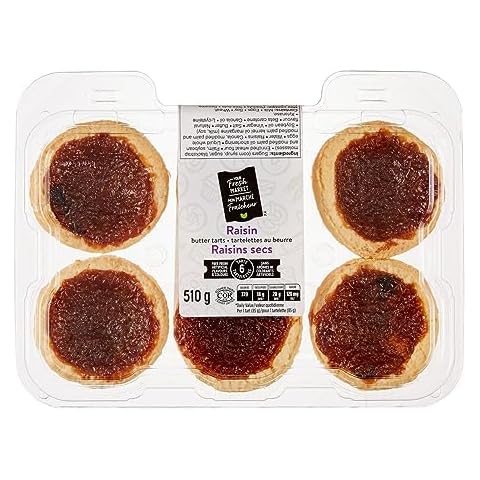 Your Fresh Market Raisin Butter Tarts, 510g/18oz., 6 Tarts Cover