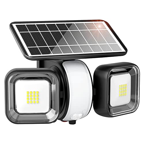 Lureshine Solarlampen für Außen mit Bewegungsmelder, 3 Modi Solarleuchten...