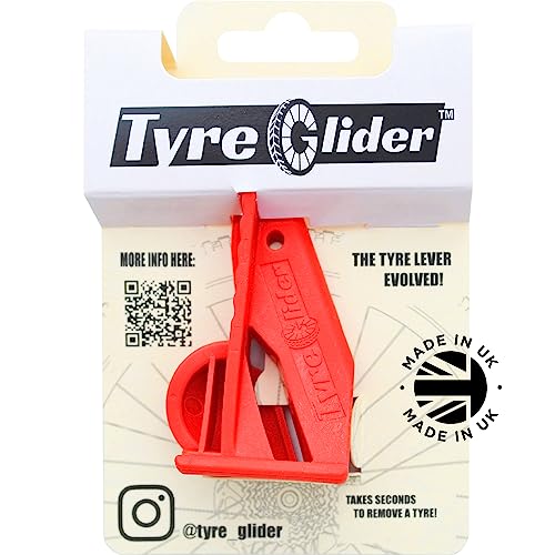 Tyre Glider - The Original Bicycle Tyre Lever, red, PEQUEÑO
