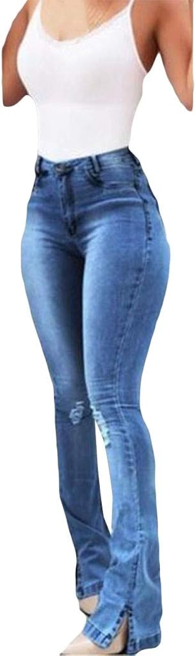 Split bell bottom jeans Clearance