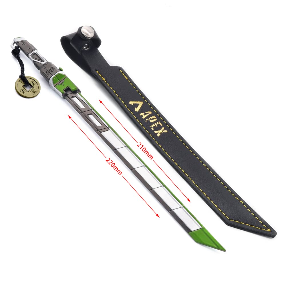 Amazon.com: LONGHE APEX Games Crypto Heirloom Sword Modelo de arma de  acción Figura de acción de colección de juguetes de arte (espada de reliquia  criptográfica) : Juguetes y Juegos