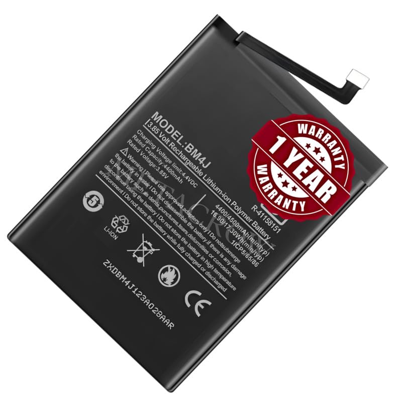 Image of Original BM4J Battery Compatible for Xiaomi Redmi Note 8 Pro - (4500mAh) - 1 Year Warranty BC45