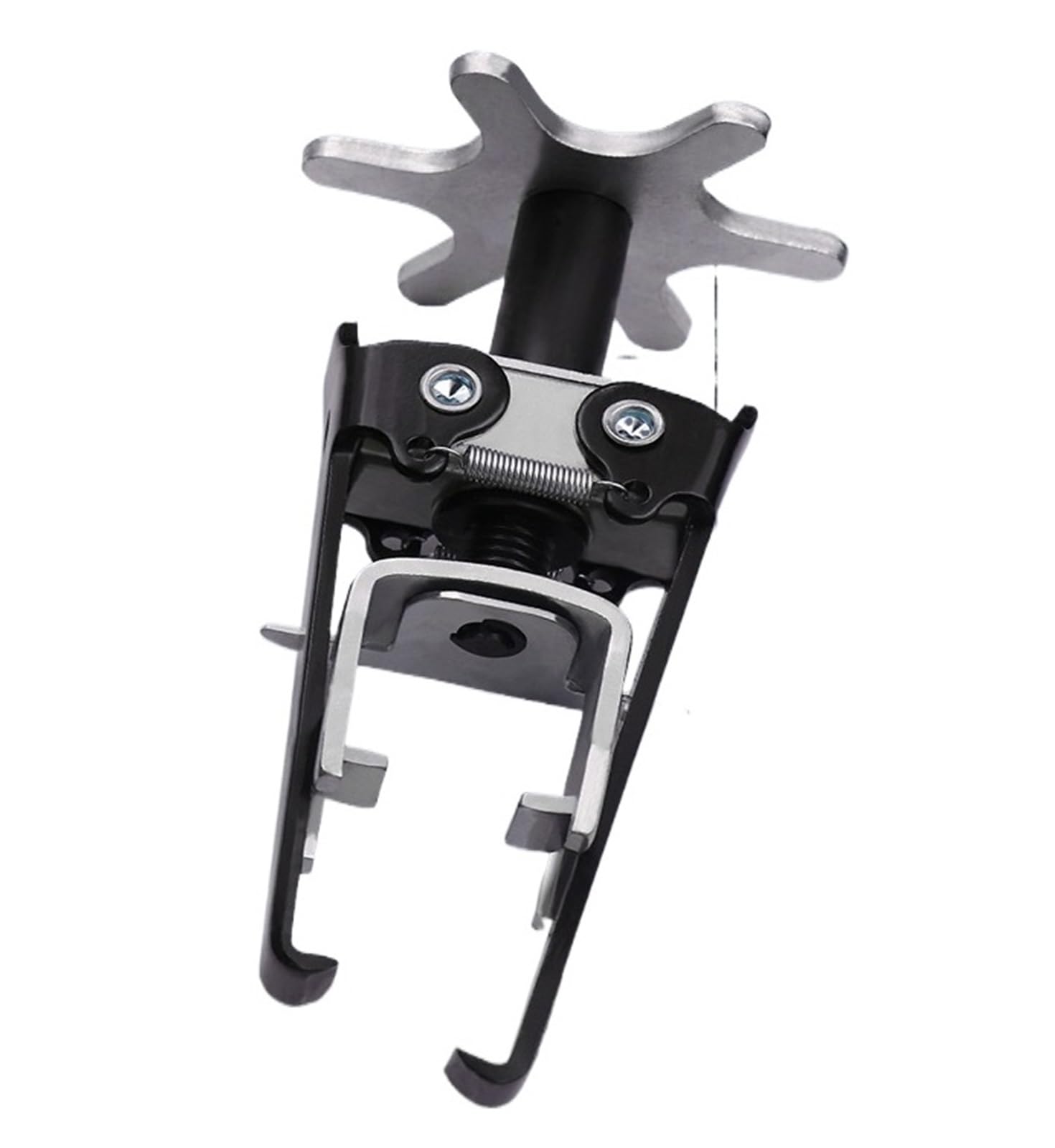 Compresor de resortes de válvulas Herramienta de instalación y reparación de extracción del Motor, válvula Superior automática, mandíbula de Resorte giratoria