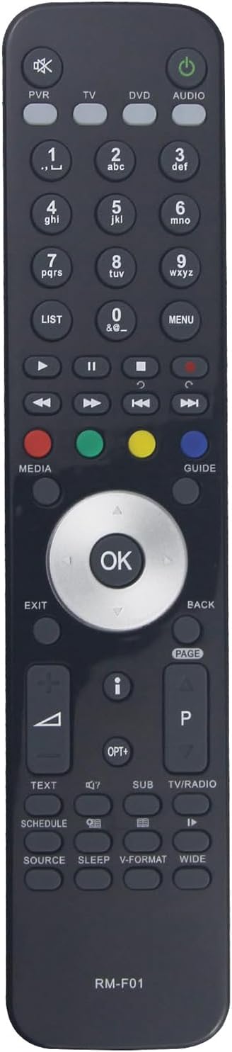 RM-F01 Remote Control Replacement for Humax PVR Foxsat HDR Freesat IHDR5050