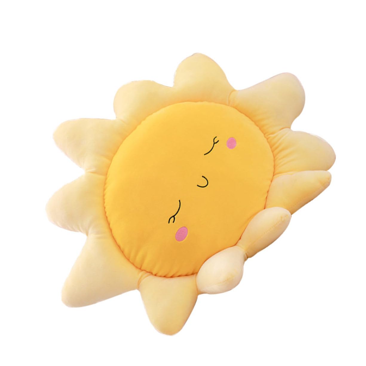 Beaupretty Cuscino Sole Morbido in Cotone Pp Cuscino Peluche Decorativo Per Bambini E Relax Casa Divano Letto