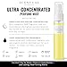Scentual Fragrances, Ultra-Concentrated Hair & Body Perfume Mist, Long Lasting Women's Fragrance, Gourmand Perfumes for Women, Vegan and Cruelty Free (Strawberry Silk)
