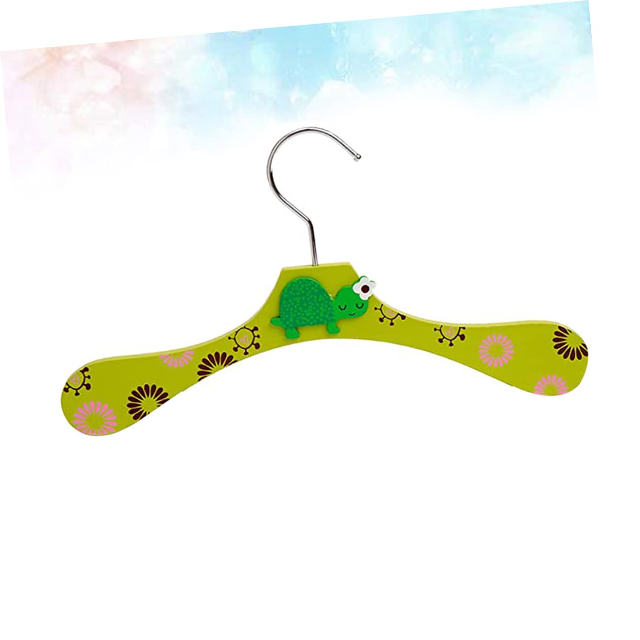 Cabilock Cartoon Wooden Hangers Rack Pcs Boys and Girls Clothes Hanger Holder Safe Easy to Use for Boys Girls Random