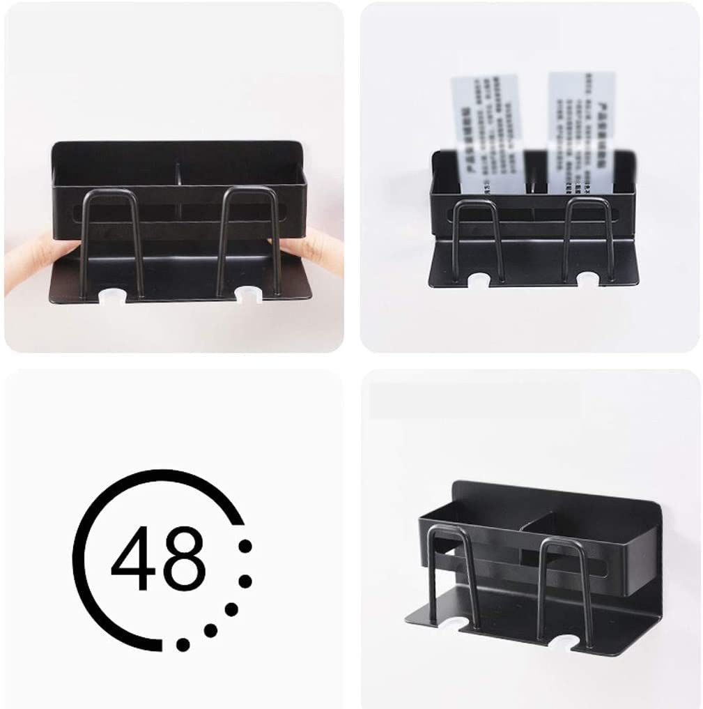 Habiba Multifuncional Soporte para cepillos de Dientes montado en la Pared Accesorios autoadhesivos Taza Baño Agujeros Multiusos Soporte para cepillos de Dientes Ahorro de Espacio