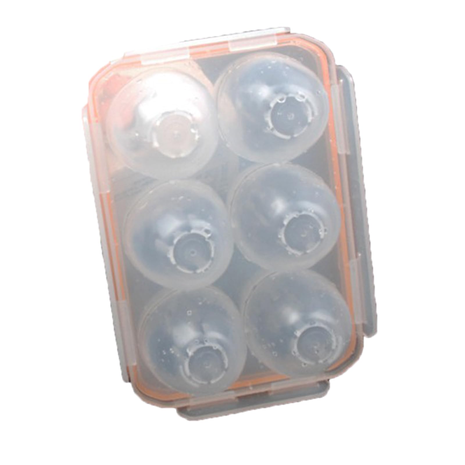 Jazuaiao Portable 6 Eggs Carriers for Outdoor Camping and Picnics Sturdy Eggs Carrying Case with Secure Locks Designs Sturdy Box