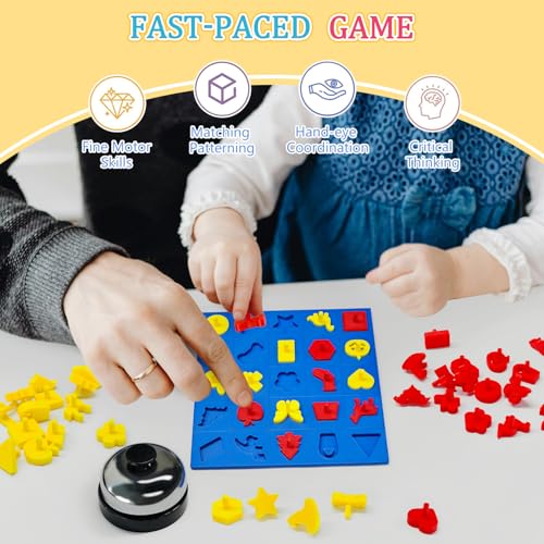 Juego de mesa Shape Matching Board Game para niños 5+ miniatura 3