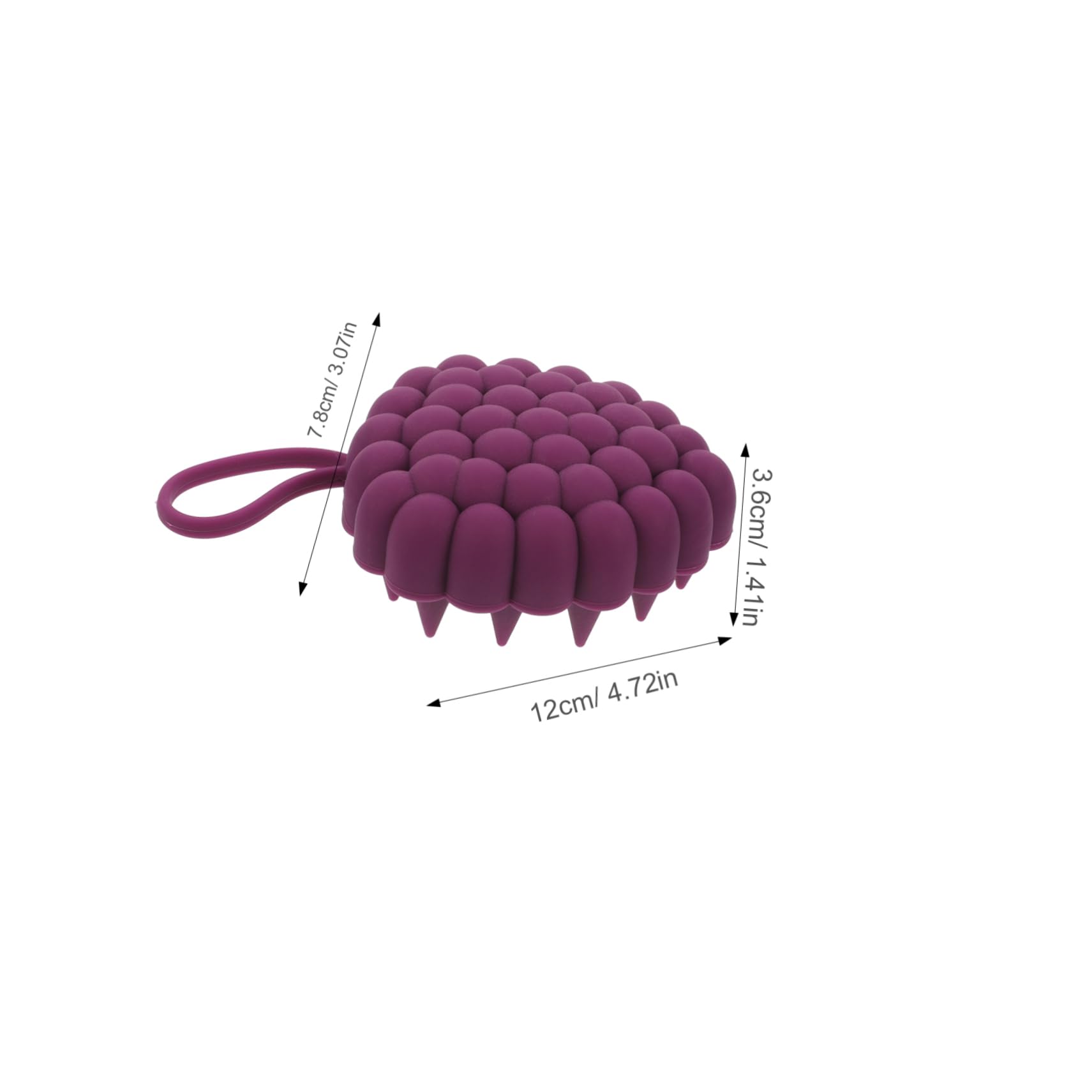 Healeved 5piezas Cepillo Masajeador De Cabelludo De Silicona Para Champú Exfoliador Eficaz Para Uso Seco y Húmedo Limpieza Profunda y Masaje Relajante Aumenta La Circulación
