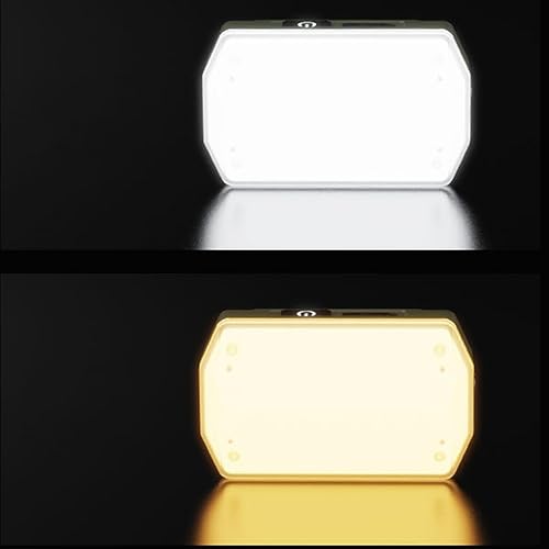 Miniatura 5 de Luz de trabajo, foco magnético recargable LED, 3.6 x 2.2 x 1.3 in, lámpara de inundación de batería inalámbrica, linterna portátil para lugar de