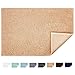 Produktbild JARITTO Badematte rutschfest Badvorleger Mit Chenille Mikrofaser Badezimmerteppich Saugfähig Weich Maschinenwaschbar für Dusche Toilette 40 x 60 cm (Beige)